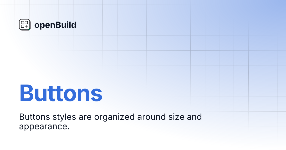 Buttons | openBuild